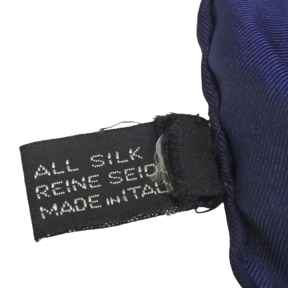 521158AY (S1) Celine Scarf Blue Silk