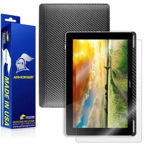 Acer Aspire Switch 10 (SW5-012) Screen Protector   Black Carbon Fiber Skin