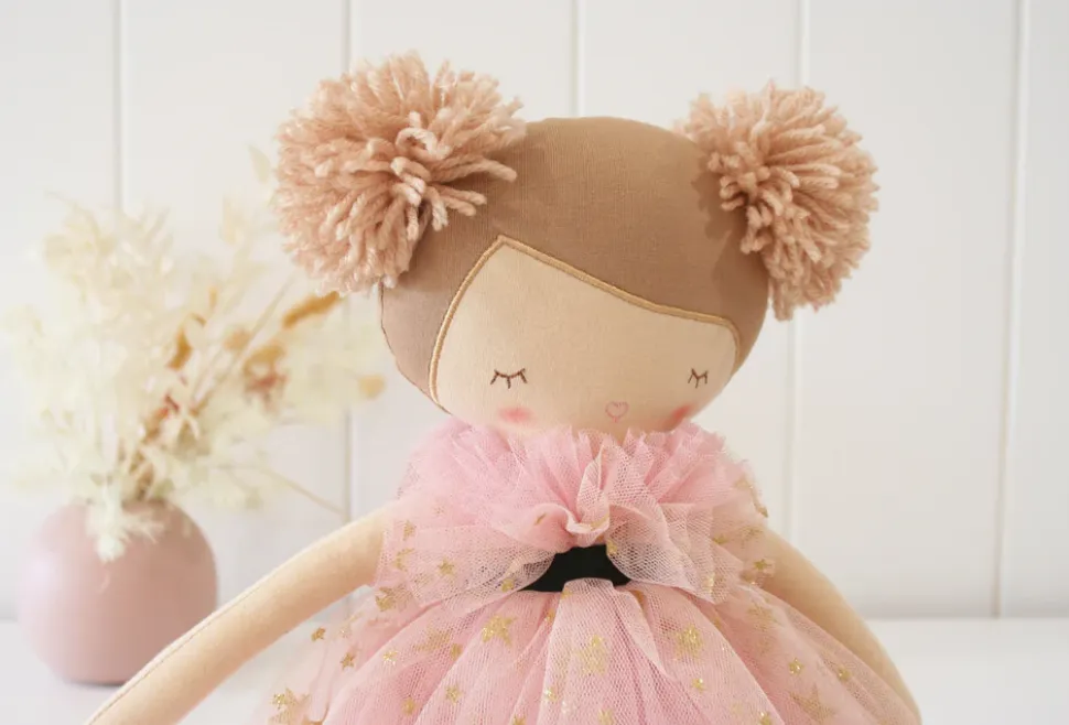 Alimrose Doll | Halle Ballerina 48cm | Fair   Strawberry Blonde