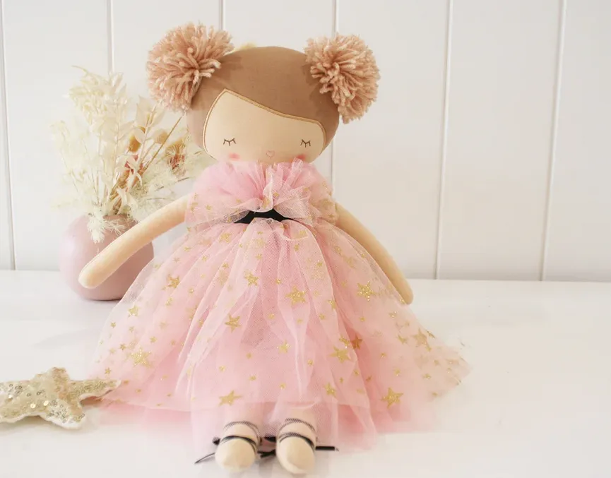 Alimrose Doll | Halle Ballerina 48cm | Fair   Strawberry Blonde