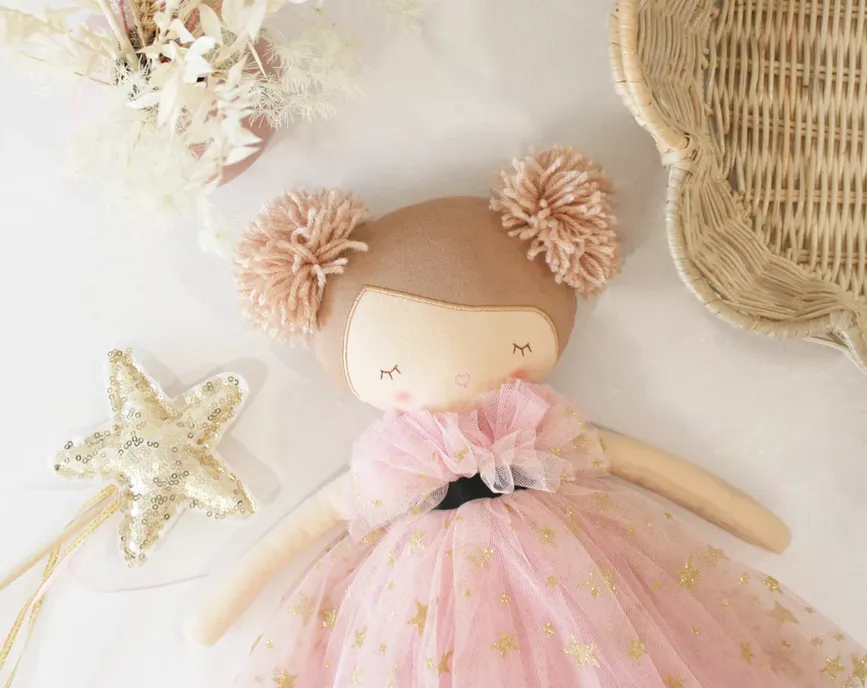 Alimrose Doll | Halle Ballerina 48cm | Fair   Strawberry Blonde