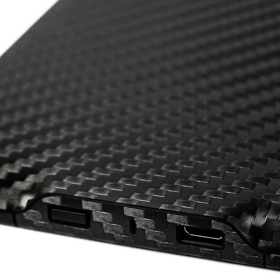 Amazon Kindle Paperwhite Screen Protector   Black Carbon Fiber skin Protector