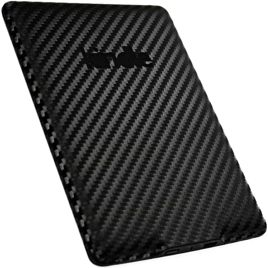 Amazon Kindle Paperwhite Screen Protector   Black Carbon Fiber skin Protector