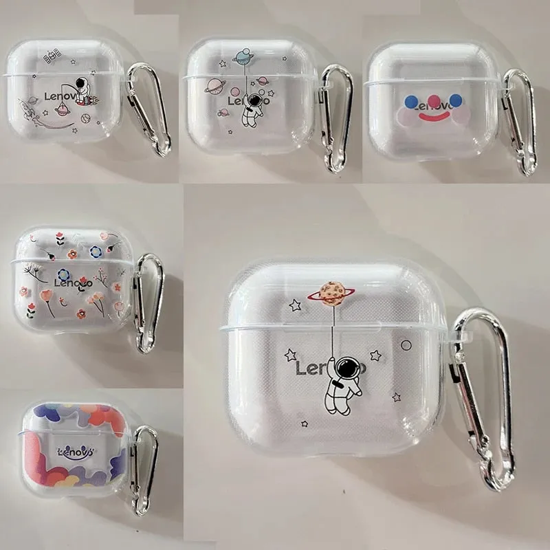 Anymob Earphone Case Clown Smile For Lenovo LP5 TWS Headphone Case Protective Charging Box