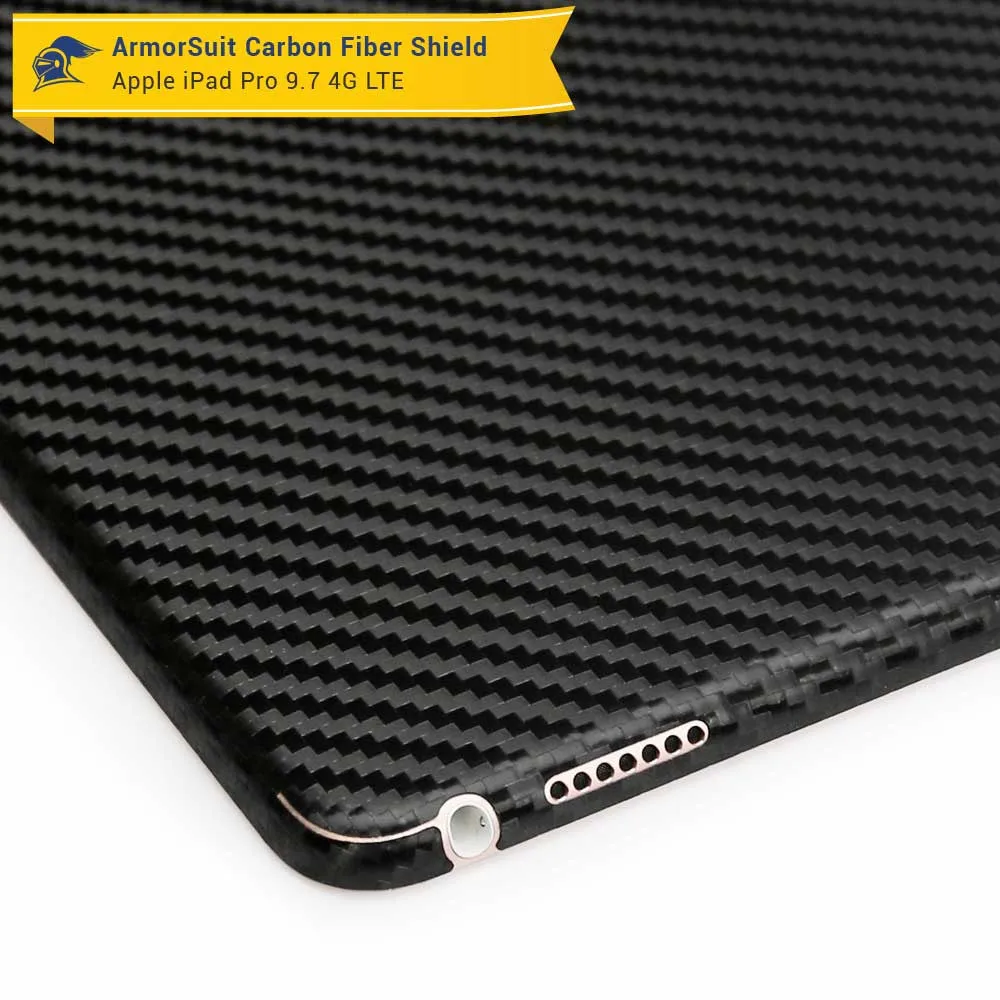 Apple iPad Pro 9.7" (WiFi   4G LTE) Screen Protector  Carbon Fiber Skin