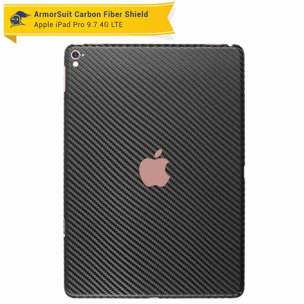 Apple iPad Pro 9.7" (WiFi   4G LTE) Screen Protector  Carbon Fiber Skin