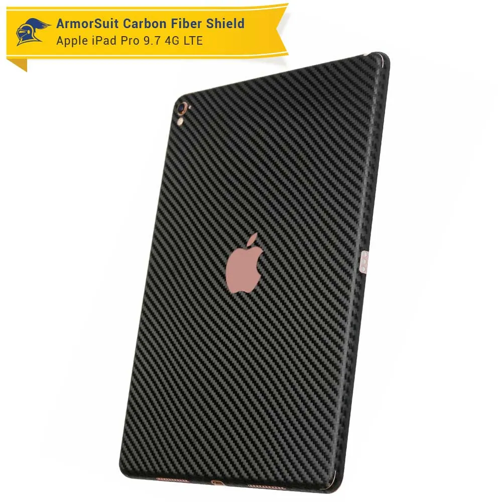 Apple iPad Pro 9.7" (WiFi   4G LTE) Screen Protector  Carbon Fiber Skin