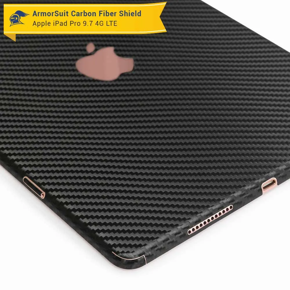Apple iPad Pro 9.7" (WiFi   4G LTE) Screen Protector  Carbon Fiber Skin