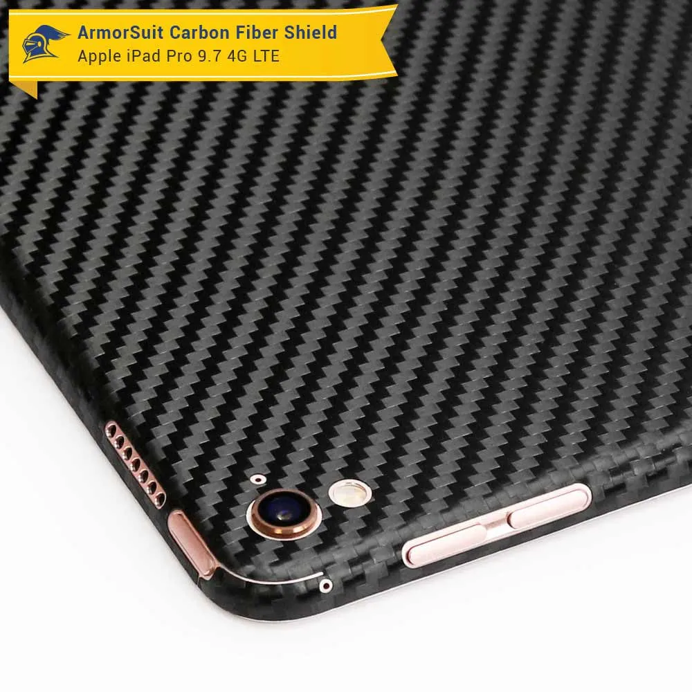 Apple iPad Pro 9.7" (WiFi   4G LTE) Screen Protector  Carbon Fiber Skin