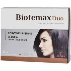 Biotemax Duo, biotin, zinc, selenium