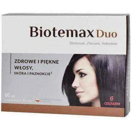 Biotemax Duo, biotin, zinc, selenium