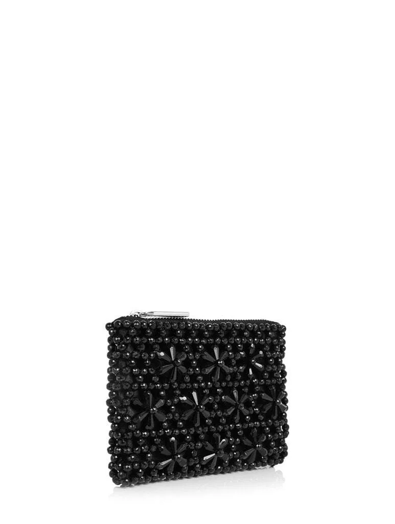 Black Beaded Purse