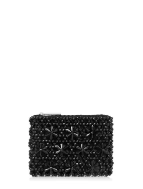 Black Beaded Purse