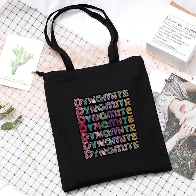 BTS Dynamite Tote Bag