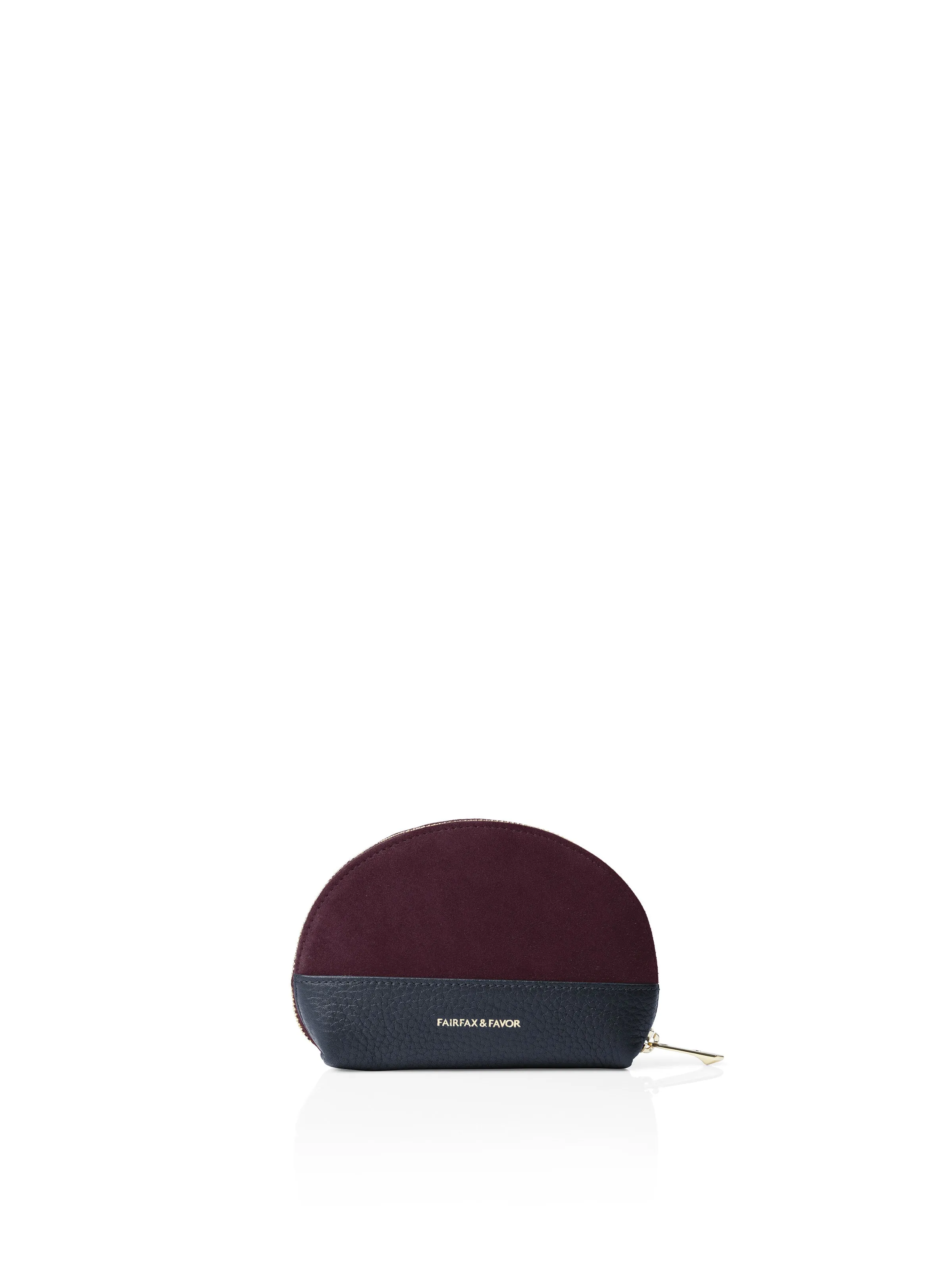 Chiltern Coin Purse - Plum & Navy (Store Exclusive)