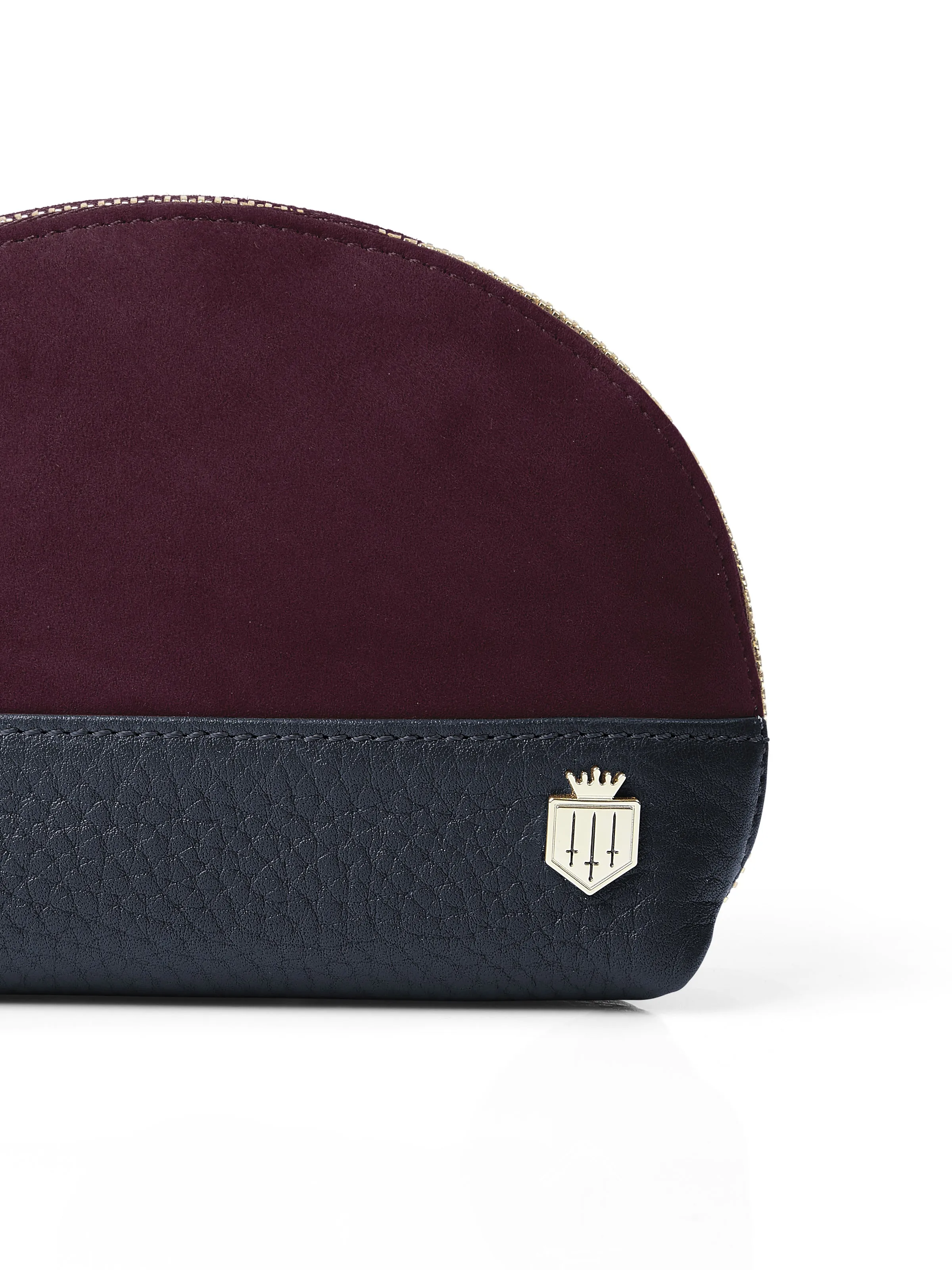 Chiltern Coin Purse - Plum & Navy (Store Exclusive)
