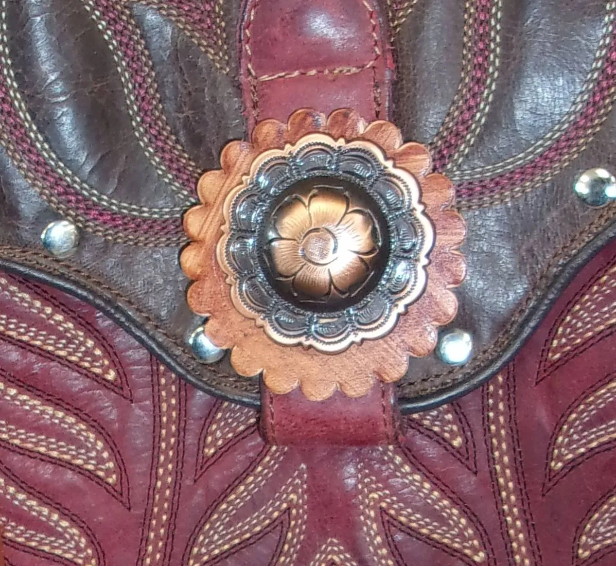Cowboy Boot Crossbody Hipster Purse HP943