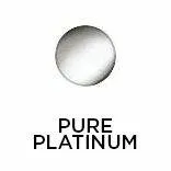 CRISLU Bezel Inside Out Hoops Finished in Pure Platinum