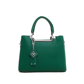 Green Formal Hand Bag P35971