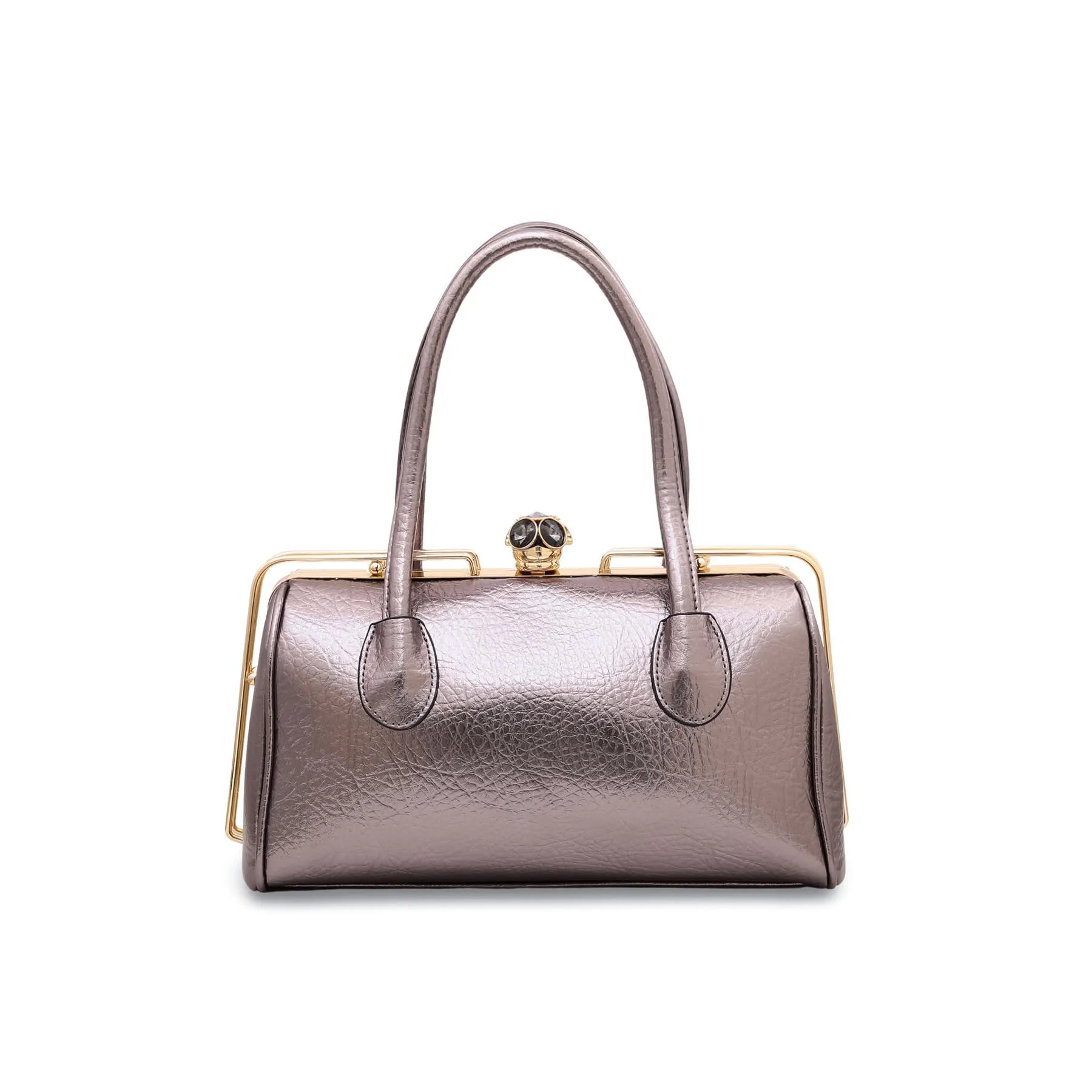 Grey Fancy Hand Bag P35834
