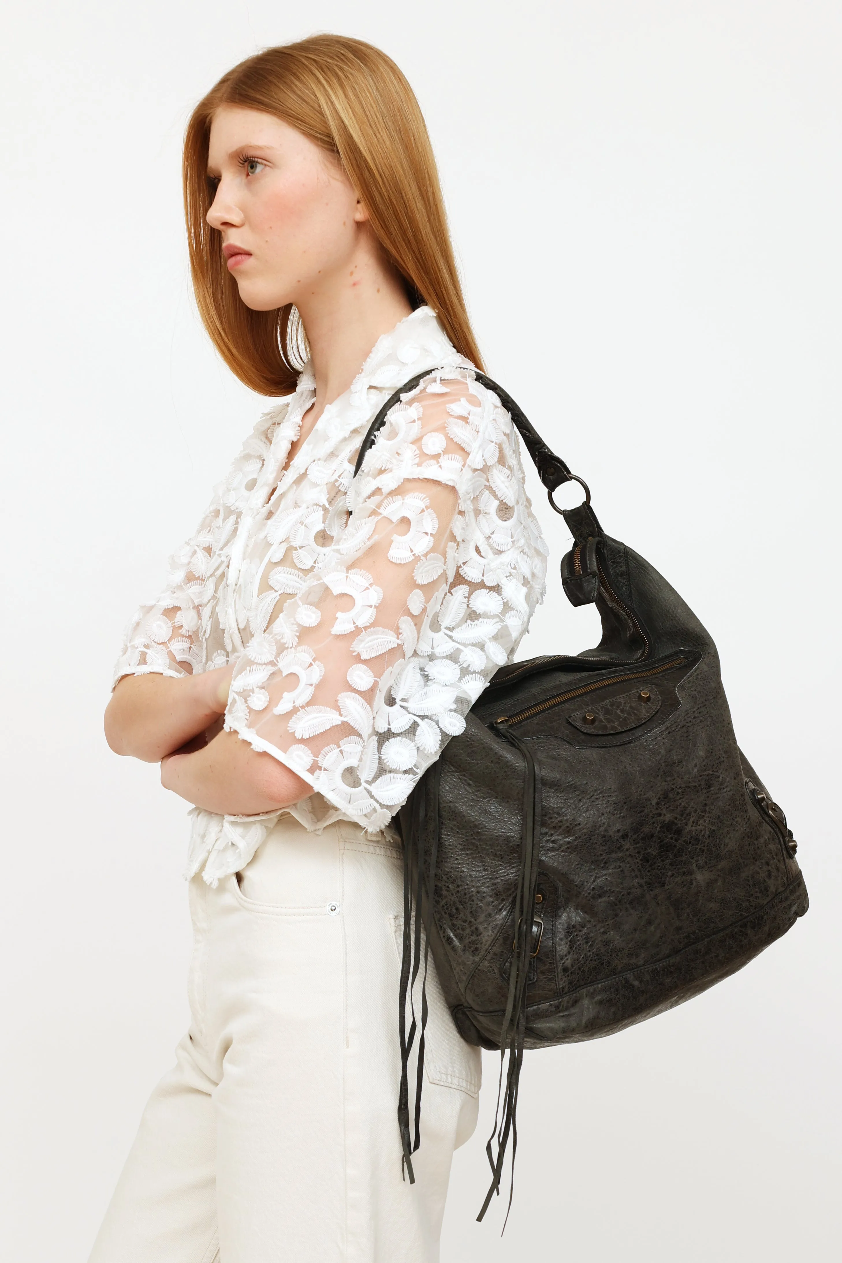 Grey Motocross Classic Day Bag