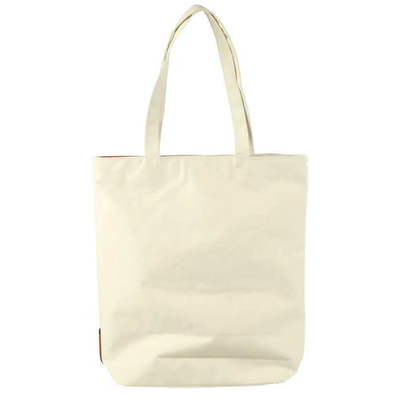 Handy Cotton Zip Up Shopping Bag - Simon's Cat - Life is Great Cats are Better!