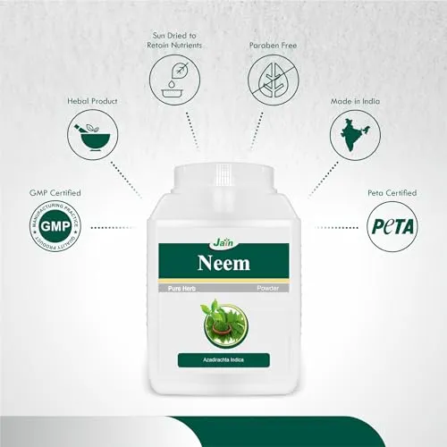 Jain Neem Azadirachta Indica Powder 400g