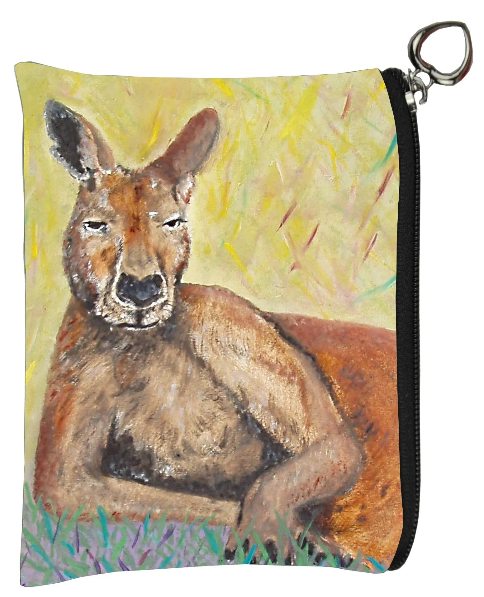 Kangaroo Change Purse - Portrait of Charlie