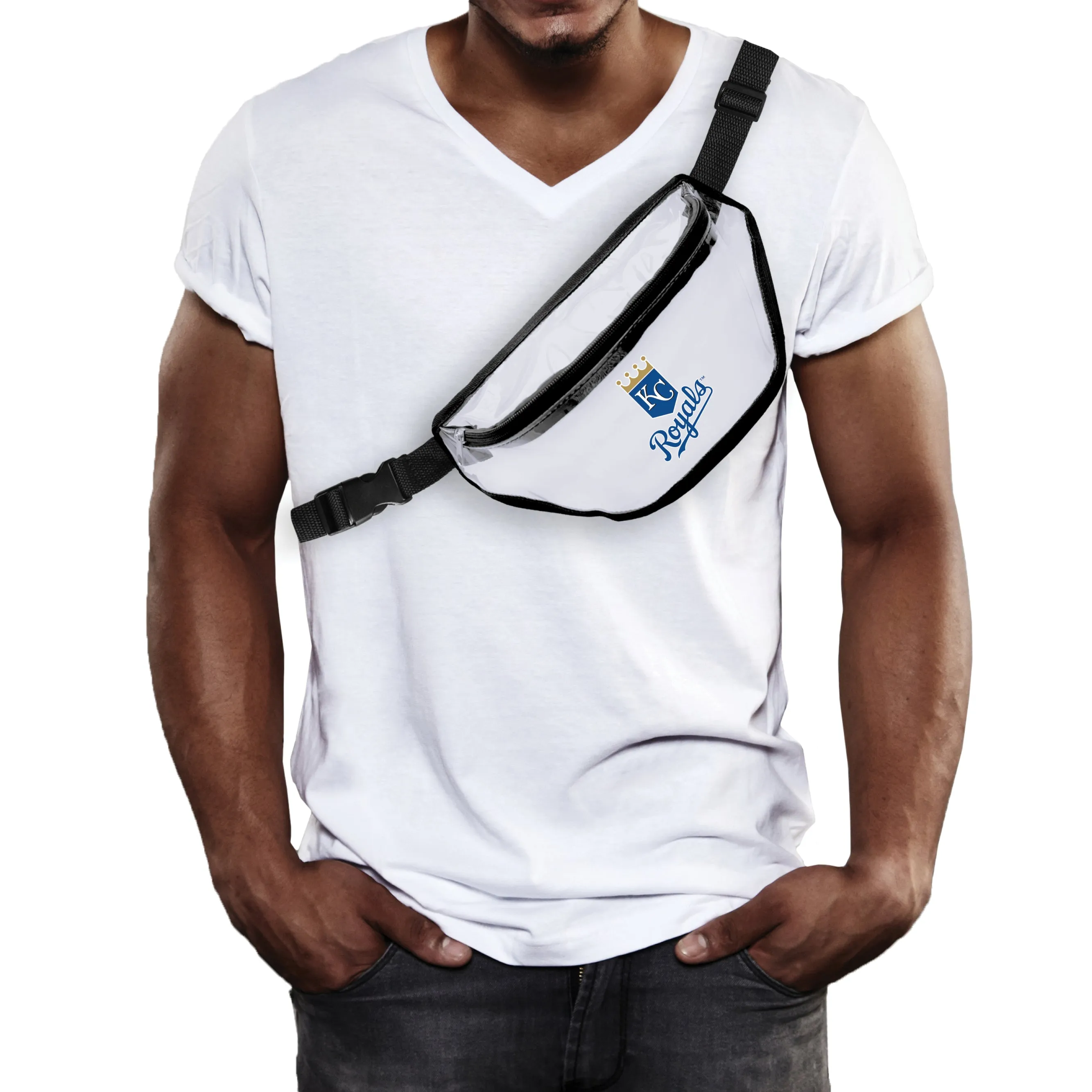 Kansas City Royals Clear Fanny Pack