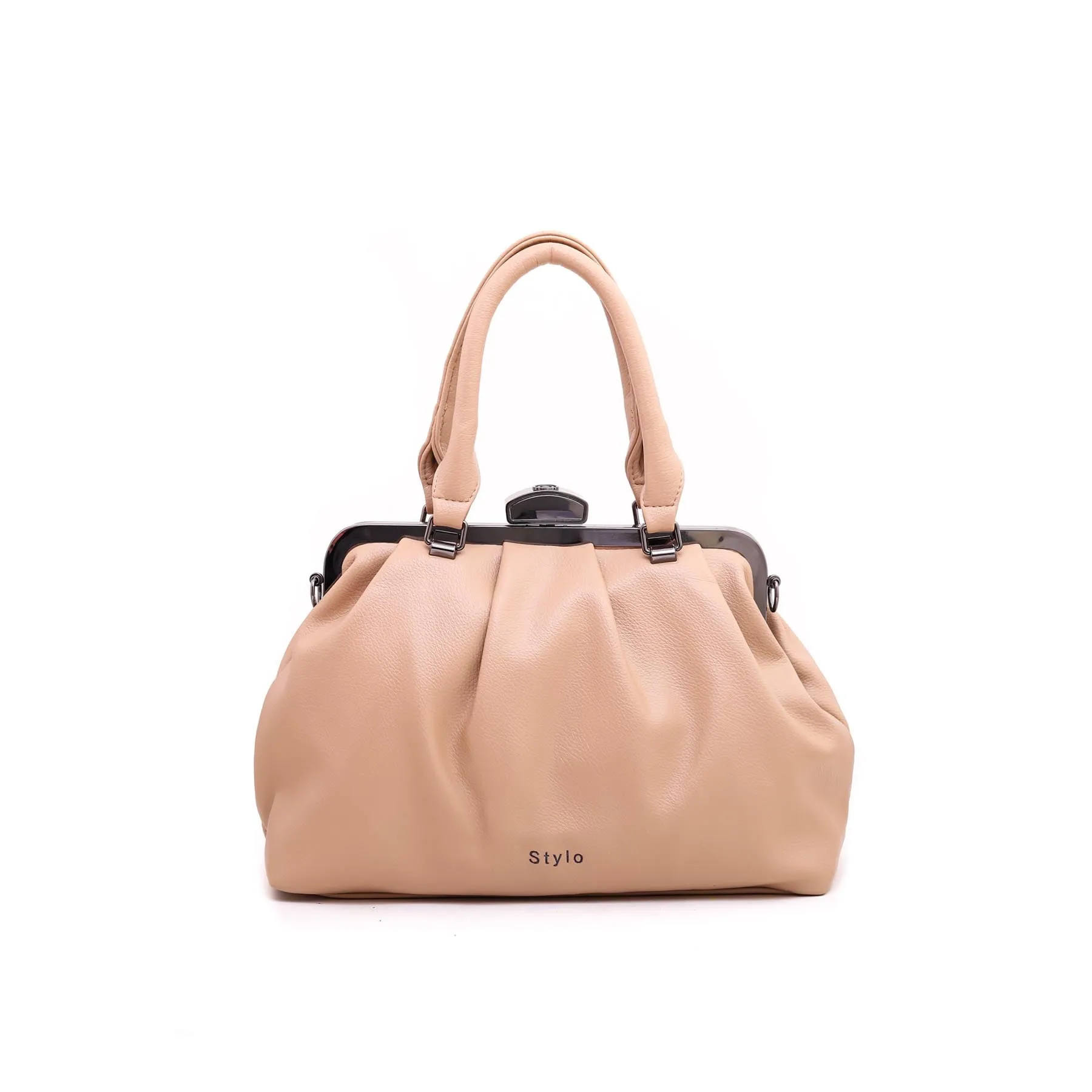 Khaki Formal Hand Bag P35957