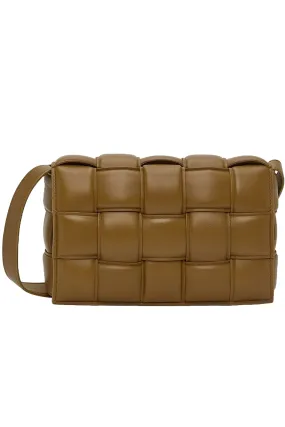 Khaki Padded Cassette Shoulder Bag