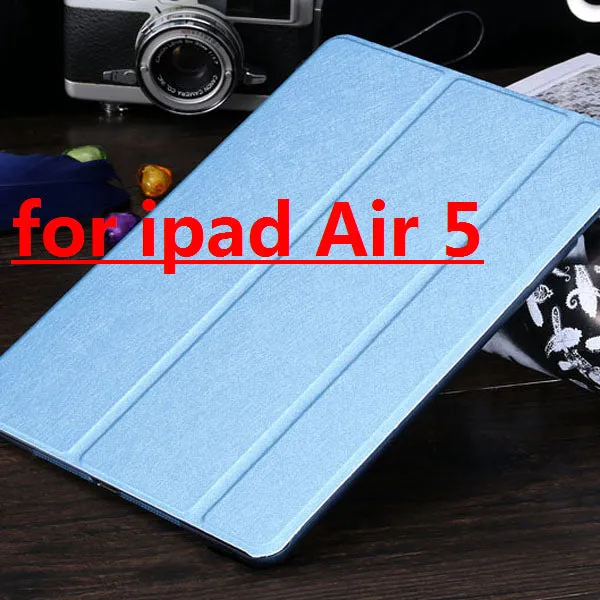 KISSCASE For ipad mini ipad5 6 Air 2 Flip Transparent Clear Silk Leather Case For ipad Air air2 Mini 1 2 3 4 Stand Full Cover