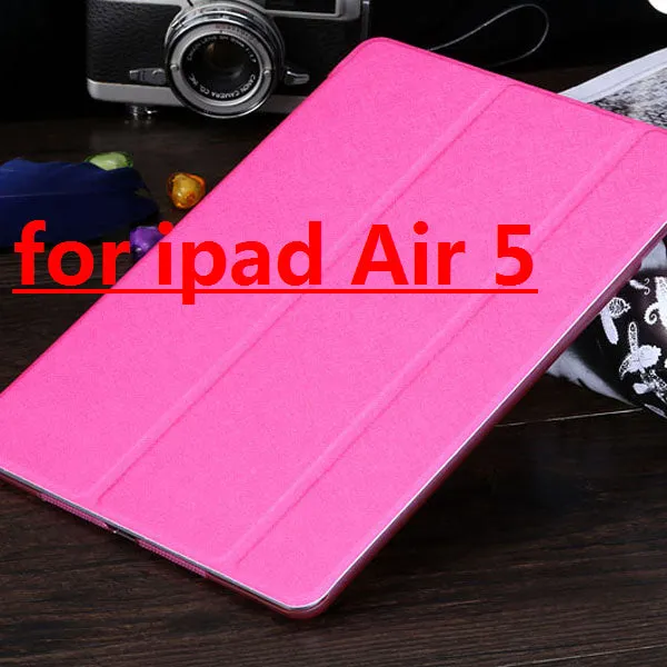 KISSCASE For ipad mini ipad5 6 Air 2 Flip Transparent Clear Silk Leather Case For ipad Air air2 Mini 1 2 3 4 Stand Full Cover