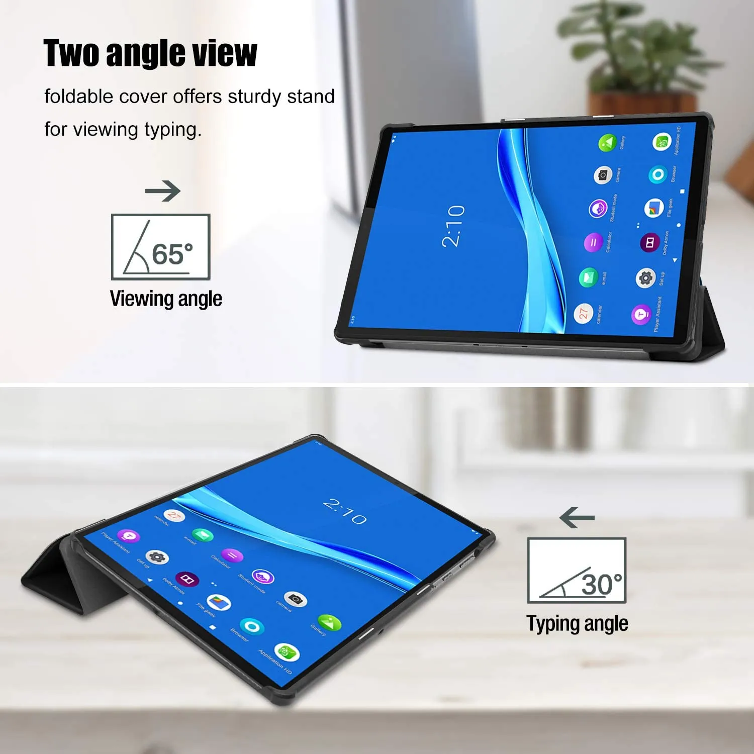 Lenovo Tab K10 10.3"/ M10 FHD Plus 10.3" 2nd Gen Slim Hard Shell Case | ProCase
