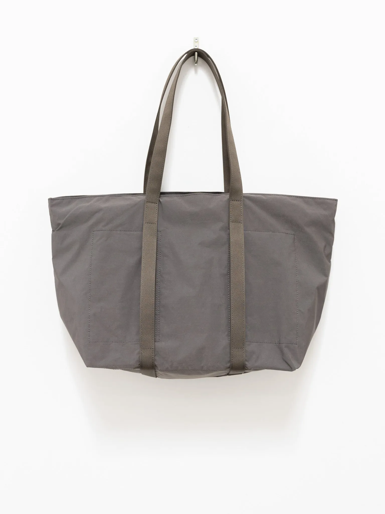 Medium Split Yarn Tote - Gray