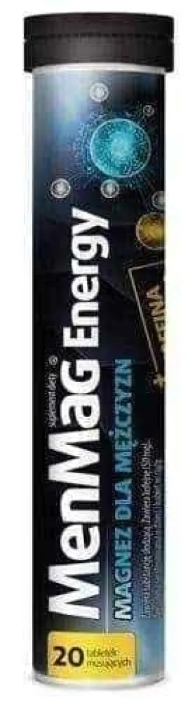 MenMag Energy,  zinc, vitamin B6 and maca root extract