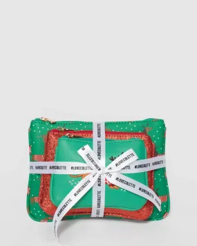 Multi Colour Dachshund Purse Pack