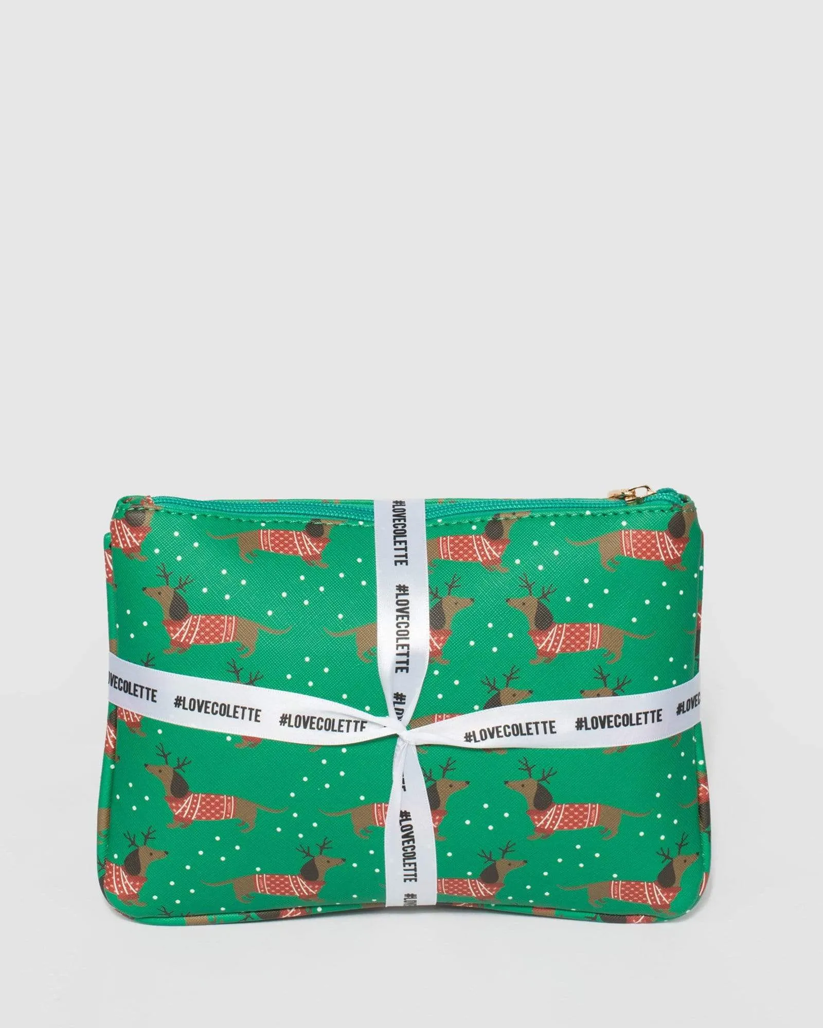Multi Colour Dachshund Purse Pack