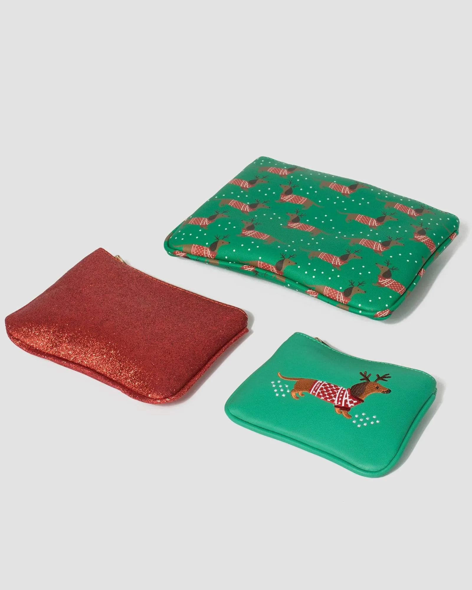 Multi Colour Dachshund Purse Pack
