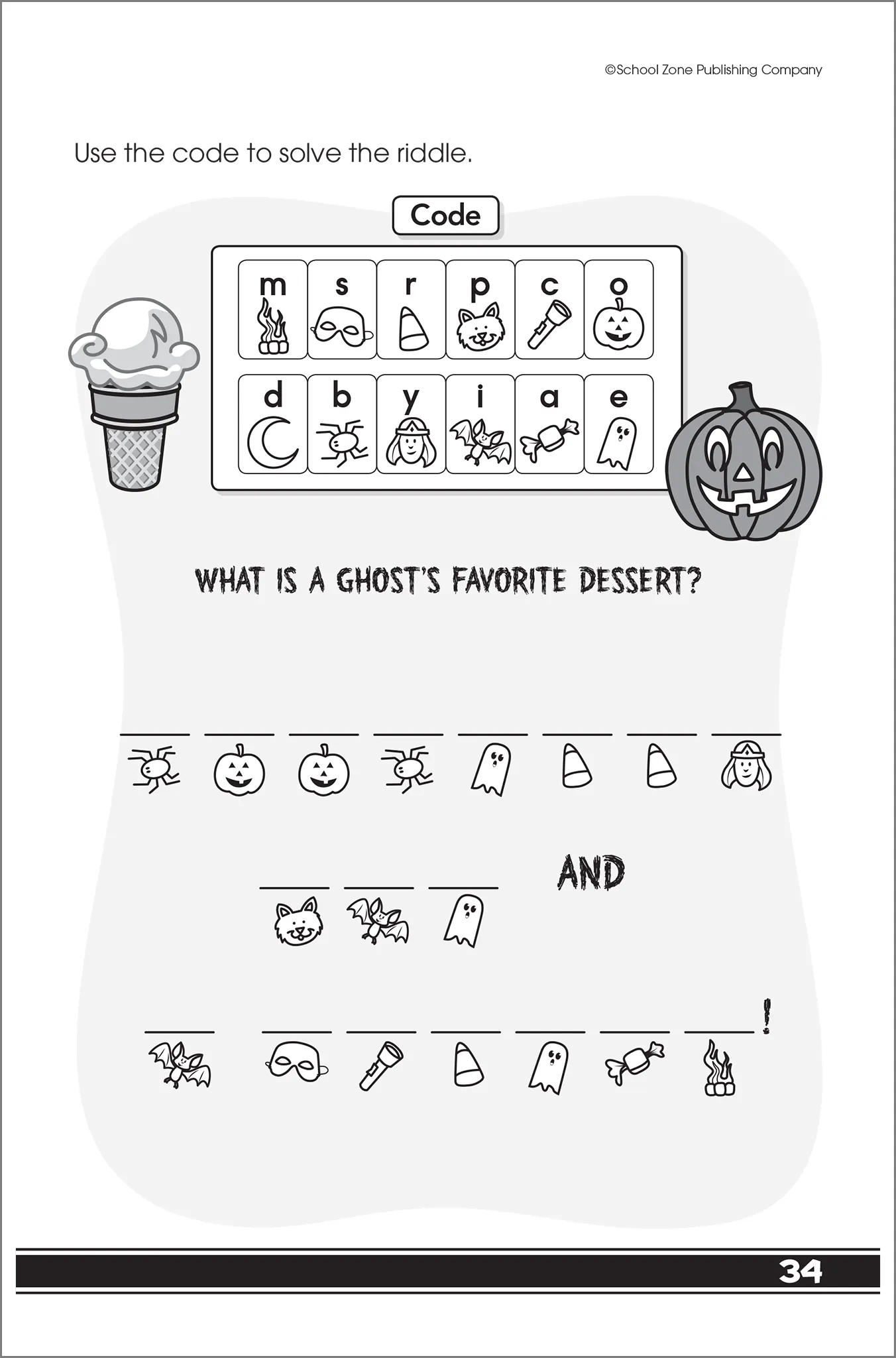 My First Codes & Puzzles Grades 1-2 Workbook