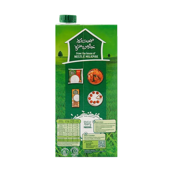NESTLE MILKPAK FULL CREAM MILK 1LTR