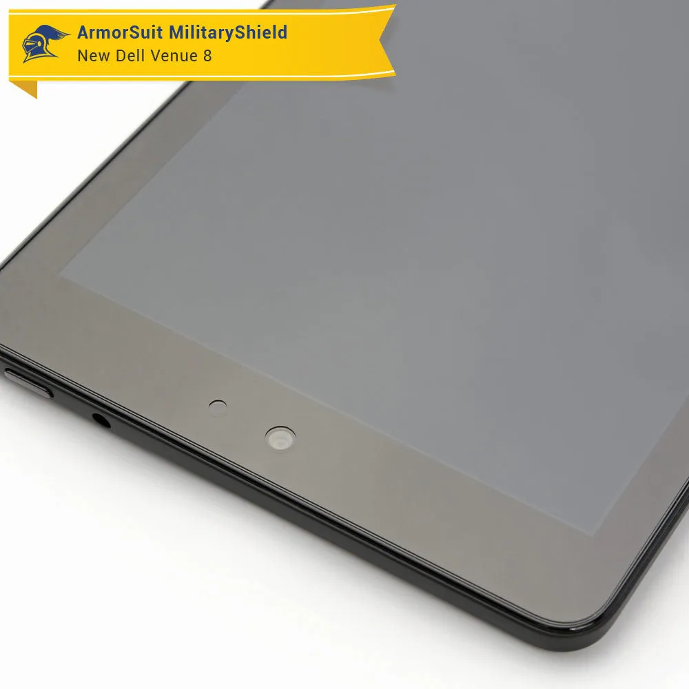 New Dell Venue 8 (2014) Screen Protector   Black Carbon Fiber Skin Protector