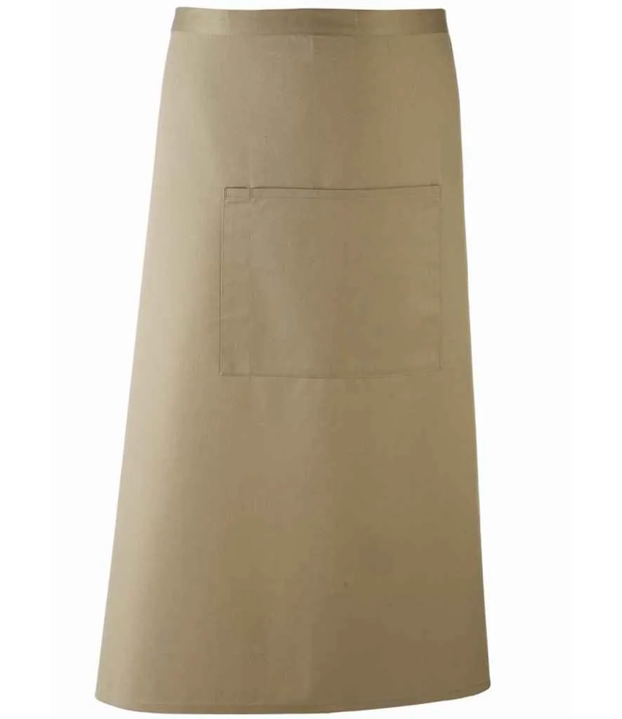 Premier 'Colours' Bar Apron | Olive Green