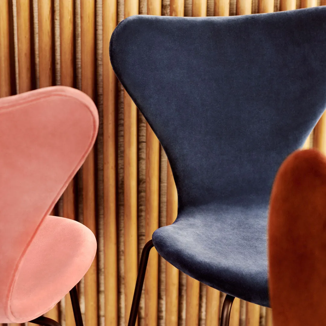 Series 7 Chair 3107 - Fully Upholstered, Velvet