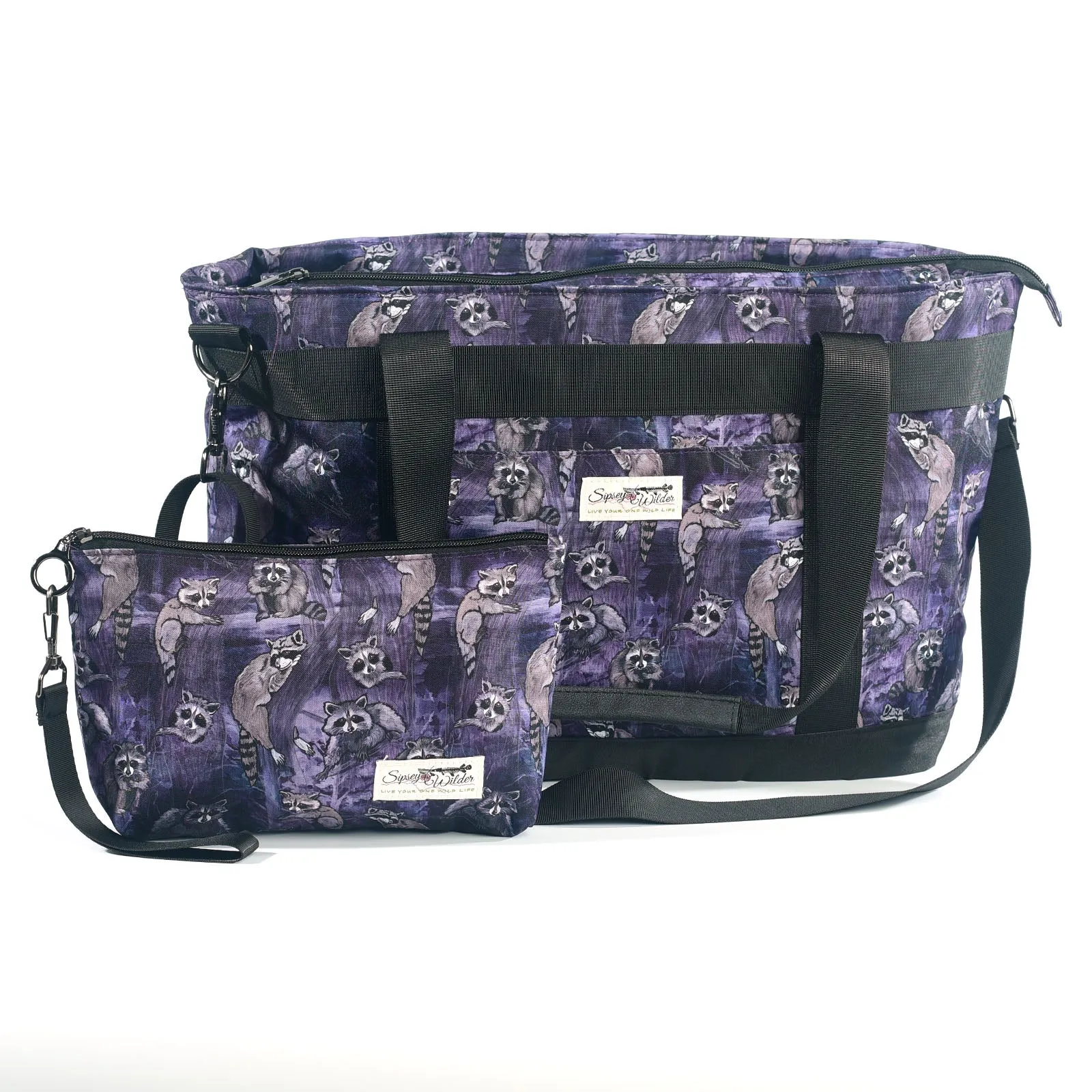 Shadow Bandits (Raccoons) Large Venture Tote