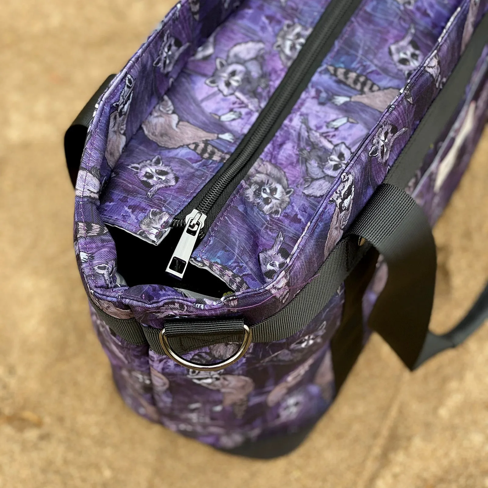 Shadow Bandits (Raccoons) Large Venture Tote