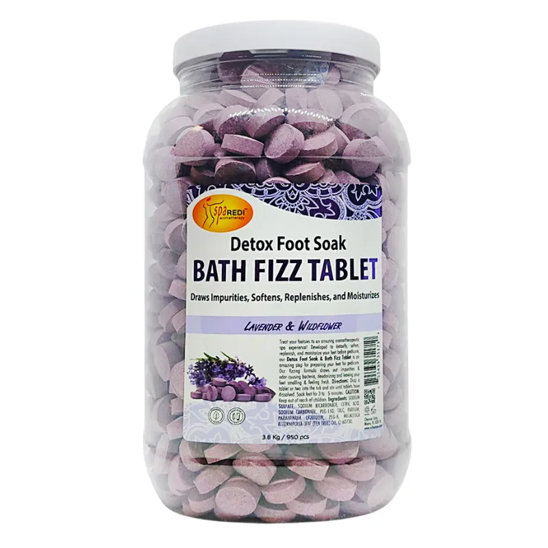 Spa Redi Bath Fizz Tablet 950pc - Lavender & Wildflower