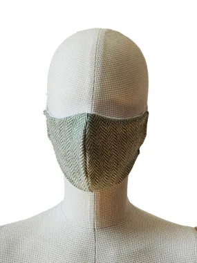 The Cotton® Tweed Face Cloth Mask- Olive