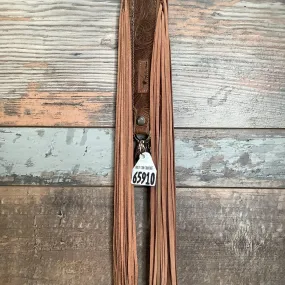 Western Mini Leather Fringe Strap 48" #65910