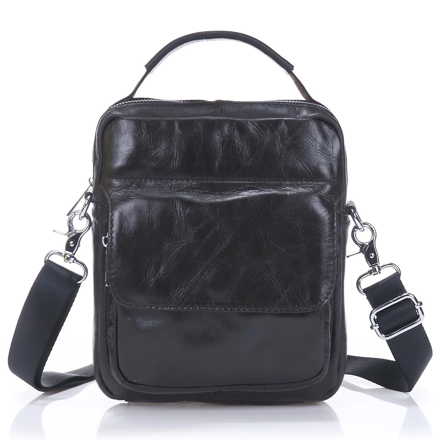 Xiniu Genuine Leather Bag Men Messenger Bag Fashion Casual Men Business Shoulder Bag #GHYW